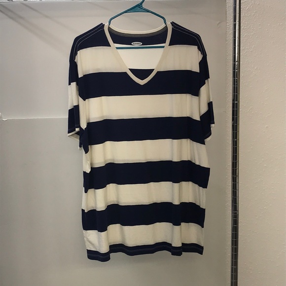 Old Navy Other - Old Navy Blue White Strip Shirt